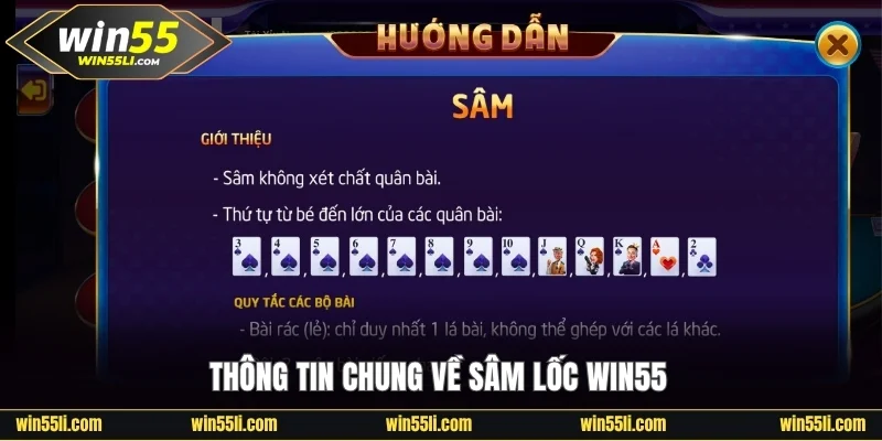 Đôi điều về Sâm lốc Win55